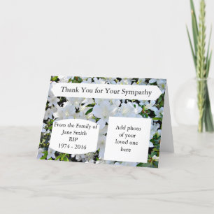 Cartão De Agradecimento Sympathy Thank You Cards Personalised