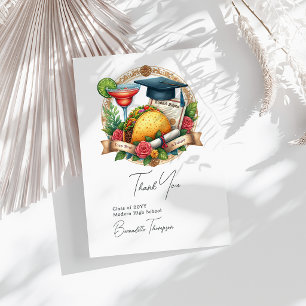 Cartão De Agradecimento Taco "Bout a Future Graduation