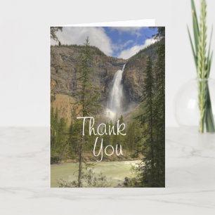 Cartão De Agradecimento Takakkaw Falls