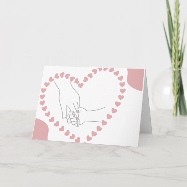 Cartão De Agradecimento tarjetas  (Frente)