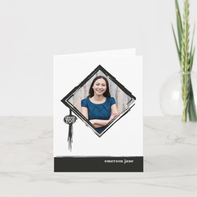 Cartão De Agradecimento Tassle Notecard (Frente)