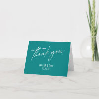 Teal de Escrita Manual Simples Elegante