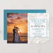 Teal Florida Wedding Photo (Foto De Casamento Teal