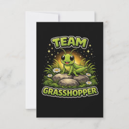 Cartão De Agradecimento Team Grasshopper