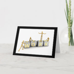 Cartão De Agradecimento Teamwork - Thank you card