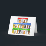 Cartão De Agradecimento Técnico de diálise de obrigados<br><div class="desc">Um grupo de gatinhos de cartoon de cor diferente em três filas,  segurando faixas longas e brilhantes. Os banners têm "Obrigado para um técnico de diálise maravilhoso" escrito neles.</div>