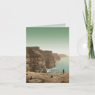 Cartão De Agradecimento Tema de Casamento Irlandês Cliffs of Moher Obrigad