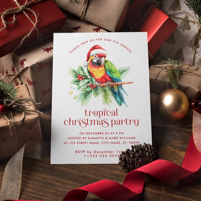 Cartão De Agradecimento Tema Natal Festa de Cocktail Obrigado (Criador carregado)