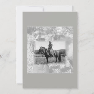 Cartão De Agradecimento Tempos De Longo Ago