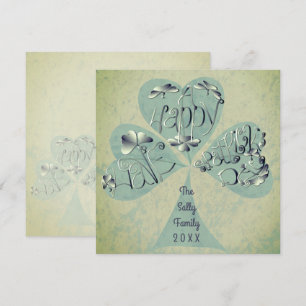 Cartão De Agradecimento "Tenha uma Rua feliz. Dia de Patrick"