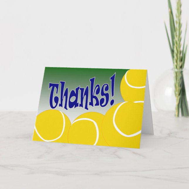 Cartão De Agradecimento Tênis - Obrigado! (Frente)