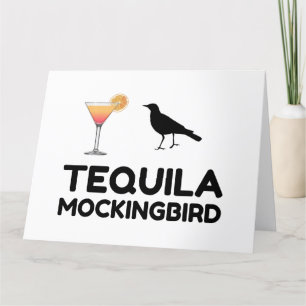 CARTÃO DE AGRADECIMENTO TEQUILA MOCKINGBIRD