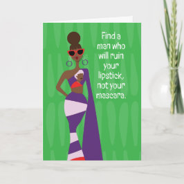 Cartão De Agradecimento Terapia de baixa chave - Encontre um homem que