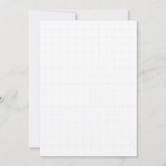 Cartão De Agradecimento Textura de Grade Branca Minimalista Personalizável