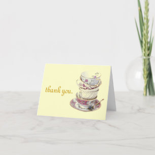 Cartão De Agradecimento Thank You Card