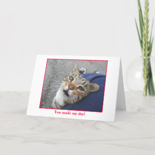 Cartão De Agradecimento Thank You Card.