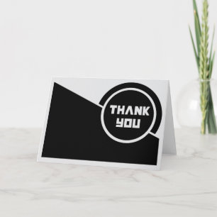 Cartão De Agradecimento Thank You Card - Russian Constructivism Design