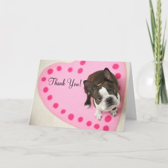 Cartão De Agradecimento Thank You!　Daisy. Ⅰ (Frente)