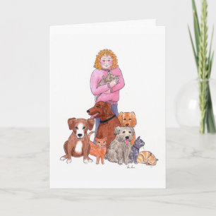 Cartão De Agradecimento Thank you for being a friend