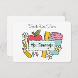 Cartão De Agradecimento Thank You For Everything - Teaching Assistant