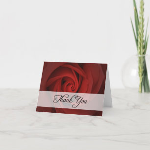 Cartão De Agradecimento thank you : roses :