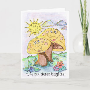 Cartão De Agradecimento Thank You / Thinking of You / Love You Card