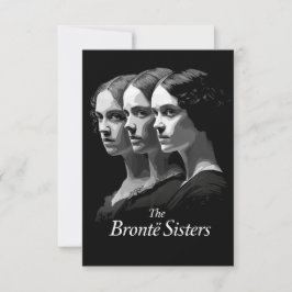 Cartão De Agradecimento The Brontë Sisters