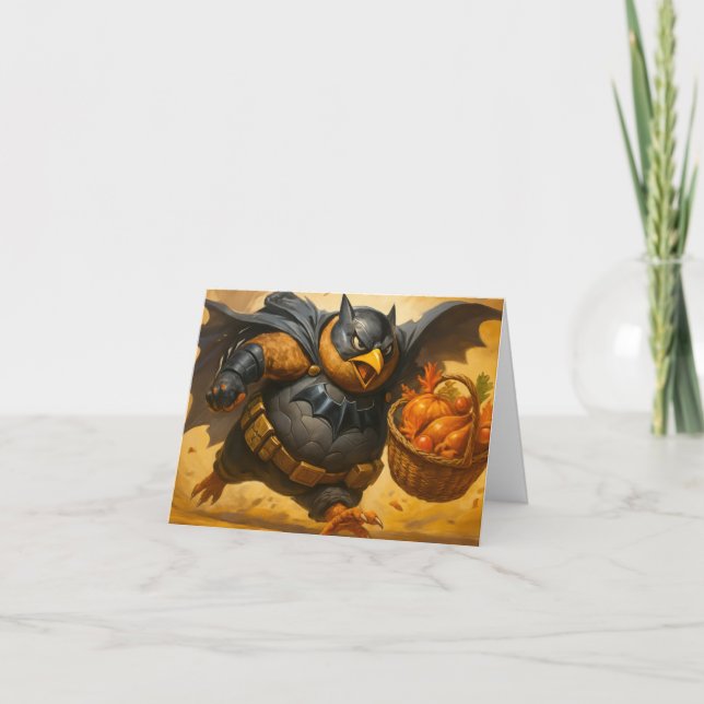 Cartão De Agradecimento The Dark Turkey (Frente)