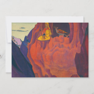 Cartão De Agradecimento Tidings of Eagle por Nicholas Roerich
