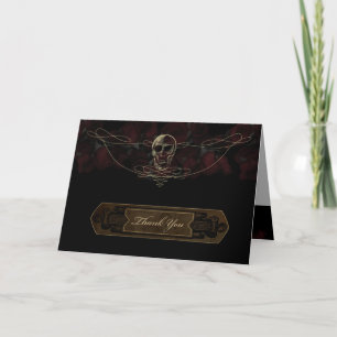 Cartão De Agradecimento Till Death Complimentary Folded Thank You Card