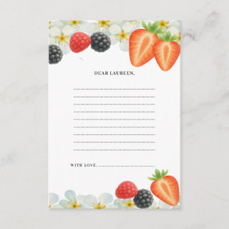 Cartão De Agradecimento Time Capsule First Birthday Card