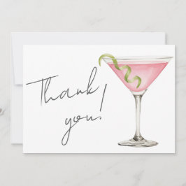 Cartão De Agradecimento Tini Bit Older Martini