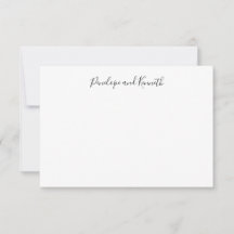 Tipografia de Script Branco Preto Minimalista Mode