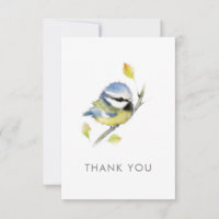 Todo Pássaro de Ocasião Obrigado Notecard