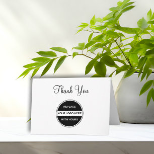 Cartão De Agradecimento Torne o seu Obrigado de negócios seu próprio