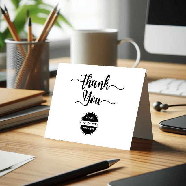 Cartão De Agradecimento Torne o seu Obrigado de negócios seu próprio (Criador carregado)