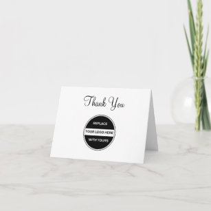 Cartão De Agradecimento Torne o seu Obrigado de negócios seu próprio