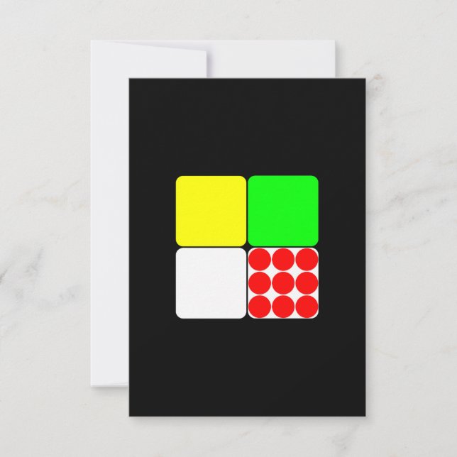 Cartão De Agradecimento Tour de France Jerseys 3 Black (Frente)