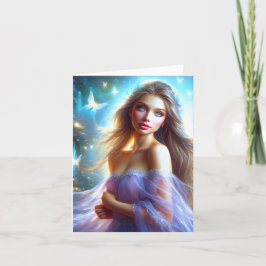 Cartão De Agradecimento Tout commence avec une bonne énergie, belle carte