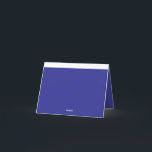 Cartão De Agradecimento Transforme seu espaço com um Na moda azul<br><div class="desc">Elevem a decoração doméstica com um incrível relógio azul de parede,  uma adição perfeita a qualquer esquema de design de interiores. Melhore a decoração da parede com este eterno!</div>