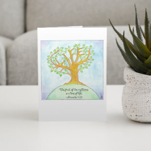 Cartão De Agradecimento Tree of Life Thank You Card