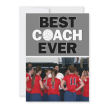 Treinador De Voleibol Melhor Foto Personalizada -