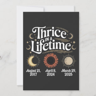 Cartão De Agradecimento Tricheiro na Astronomia do Eclipse Solar em Lifeti