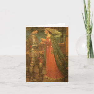 Cartão De Agradecimento Tristão e Isolda por JW Waterhouse Casamento