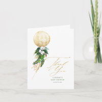 Tropical Floral Balão Garland Obrigado