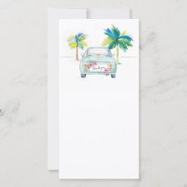Cartão De Agradecimento Tropical Obrigado Notecards