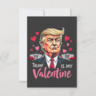 Cartão De Agradecimento Trump é meu Namorados Presidente do Dia da Inaugur
