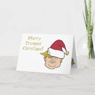 Cartão De Agradecimento Trump Merry Christmas Card