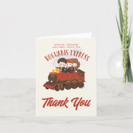 Cartão De Agradecimento Tudo a bordo dos Hogwarts Express mágico