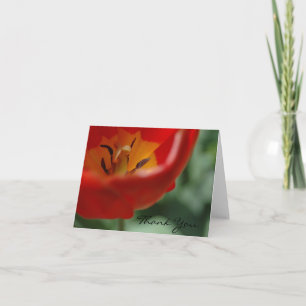 Cartão De Agradecimento Tulip thank you, by H.A.S. Arts